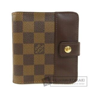 Louis Vuitton Compact Zip Bifold Wallet Damier Canvas